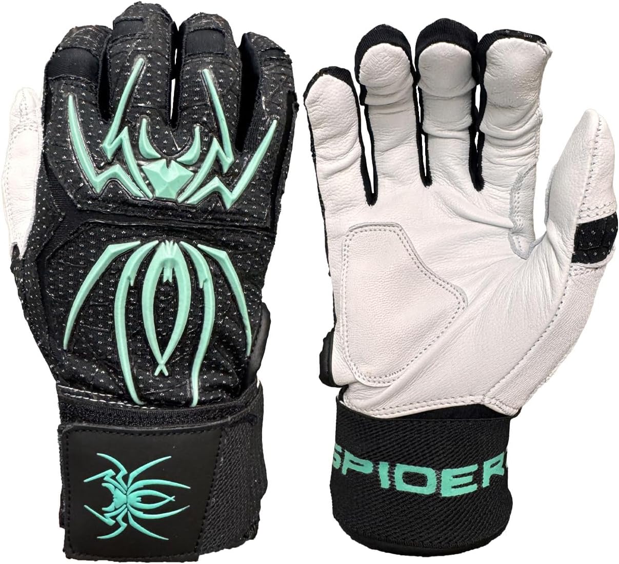 Spiderz ENDITE X Wrist Strap Adult Baseball/Softball Batting Gloves