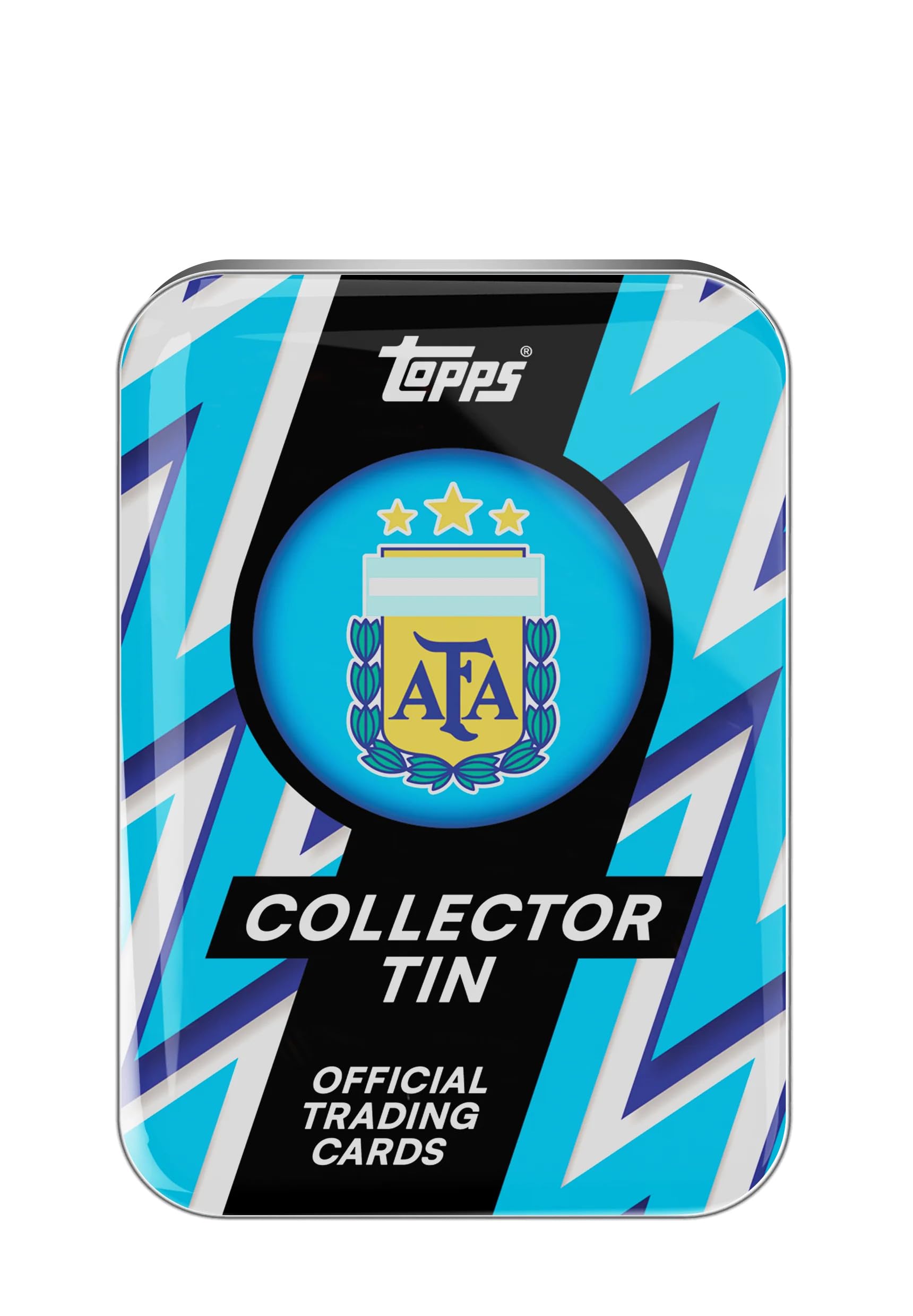 Lata Coleccionable Argentina AFA 2026, Cartas Oficiales de Intercambio, Edición Limitada Gold Vault, 35 Cartas Premium, Autógrafos en Latas Afortunadas