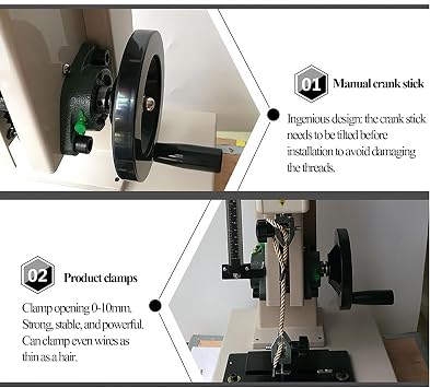Manual Push and Pull Test Bench with Data Storage, 1000N Capacity, for Laboratory Tensile Testing