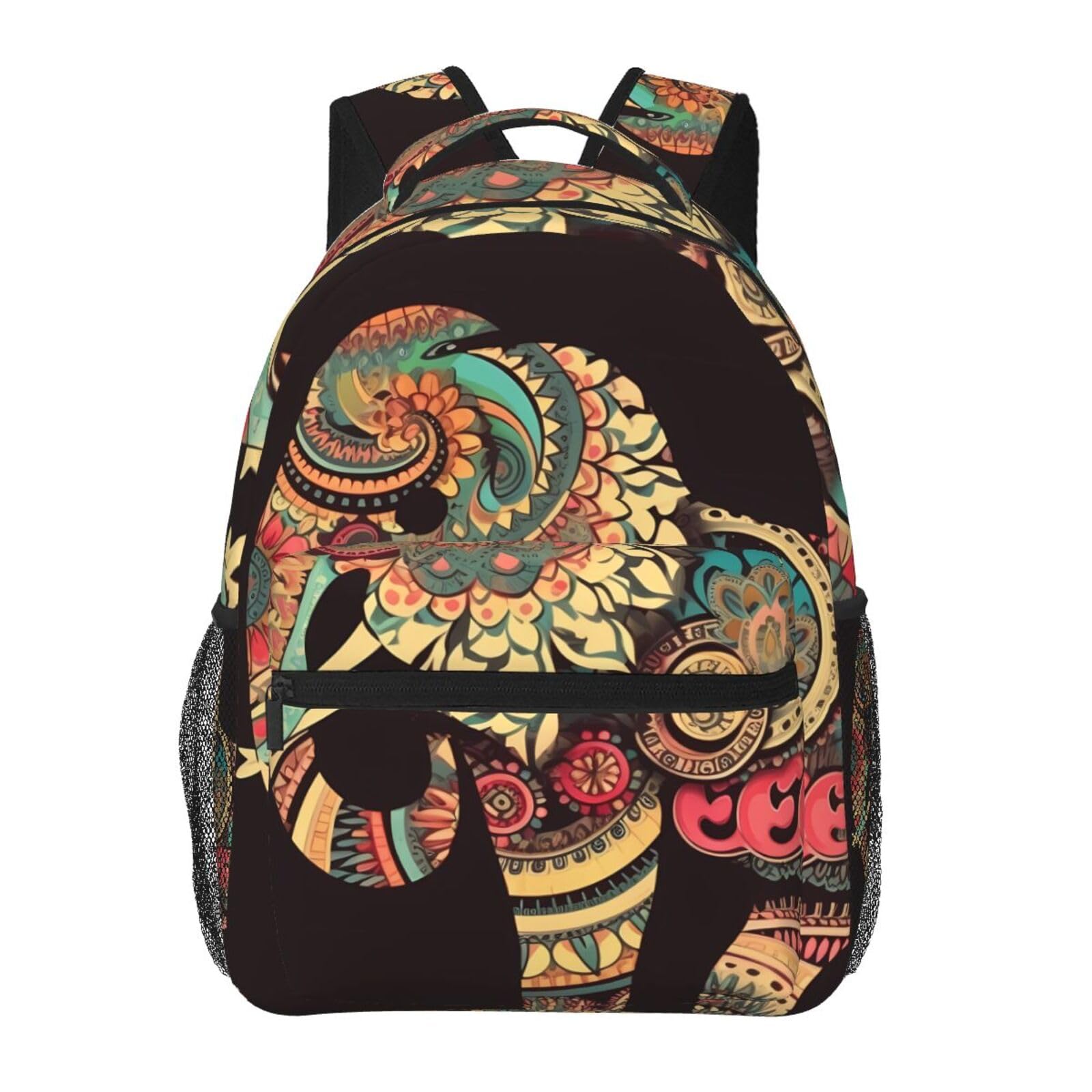 Sac de travail léger avec compartiment PC portable et design éléphant original