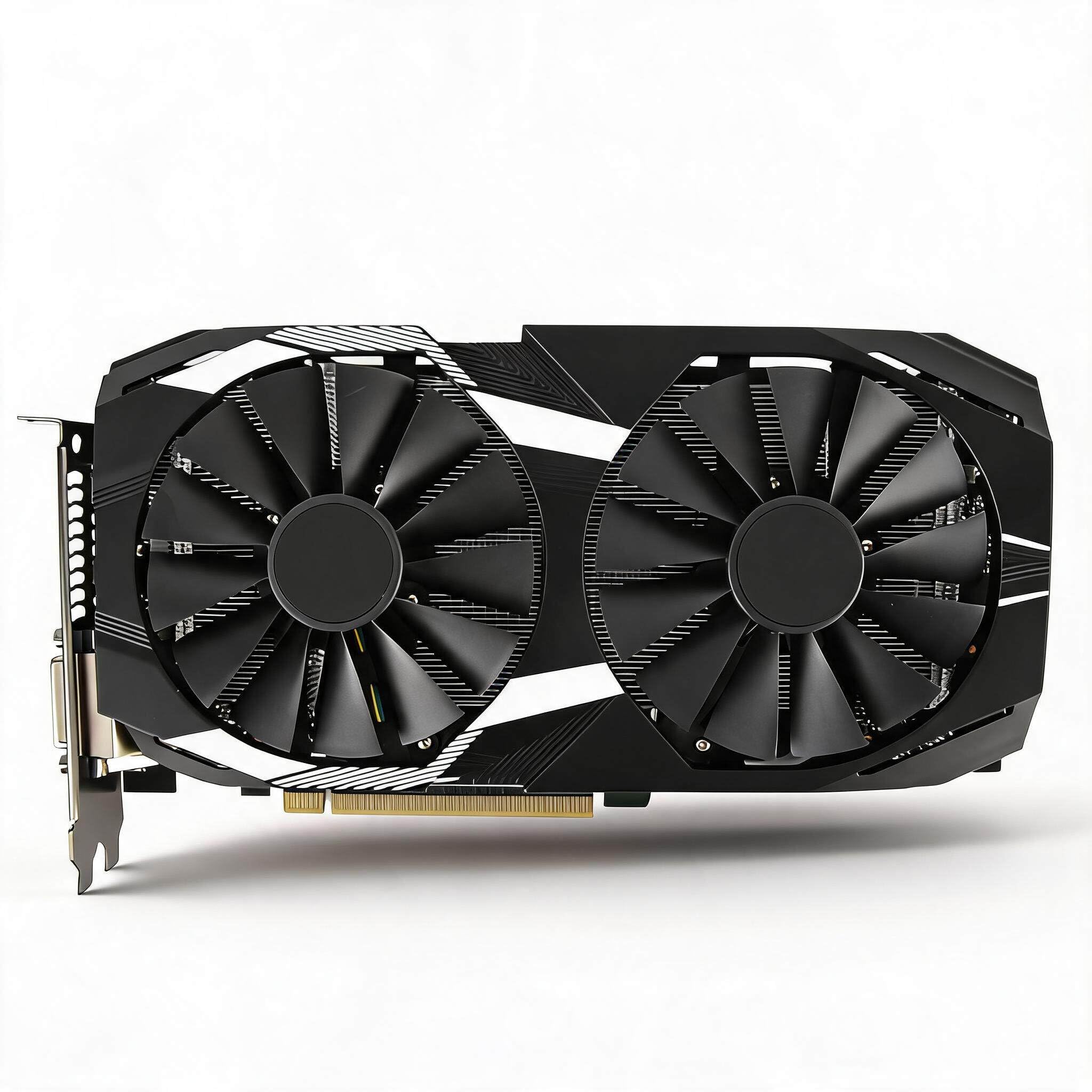 Dpofirs Karta graficzna 590 8 GB, 256-bitowa karta graficzna do gier GDDR5 do komputera stacjonarnego, PCI Express 3.0 X16, HDMI, podwójne wentylatory szybkie rozpraszanie ciepła i