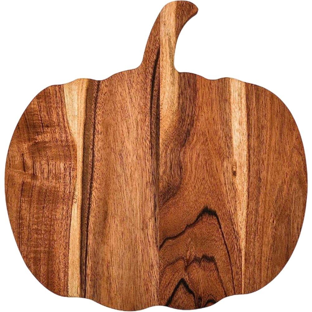 Planche à découper en bois de cuisine, le cadeau idéal pour repas d'automne