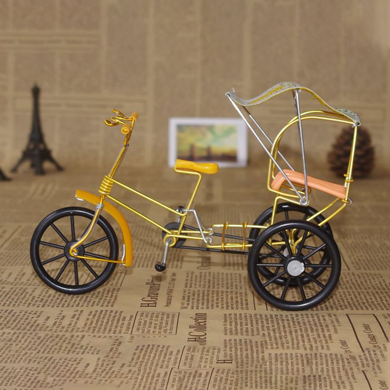 Amazon.co.jp: 大人の三輪車、三輪バイク、ワイヤー手織りの手工芸品 