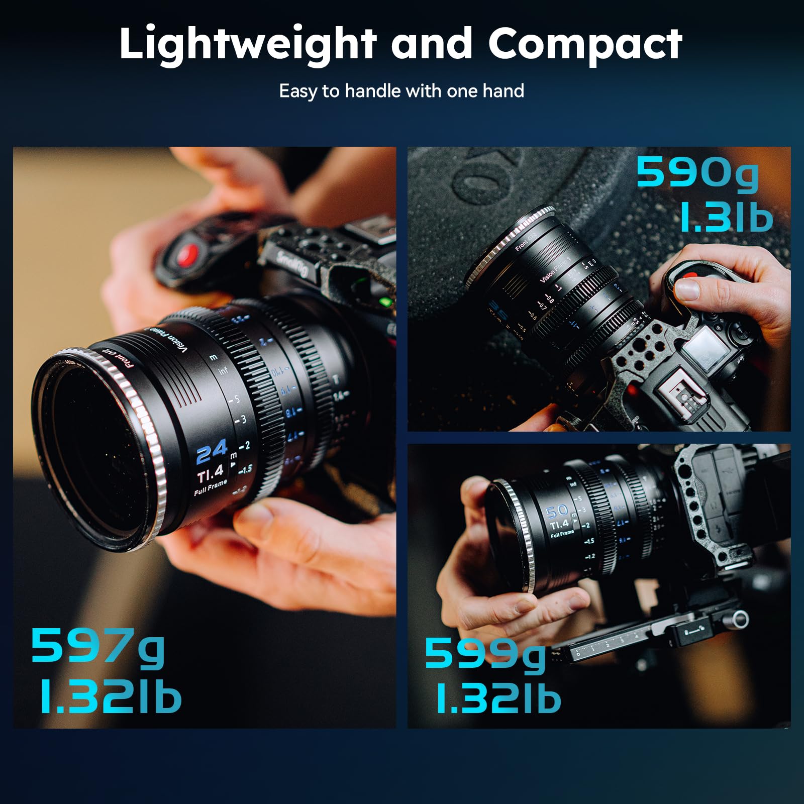 Amazon.com : SIRUI VP-1 Vision Prime 1 T1.4 Full Frame Cine Lens