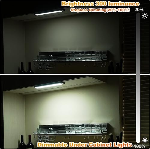 Miniatura 8 de MOSTON Super brillante recargable luces de armario 78LED,54LED sensor de movimiento noche luces USB batería recargable