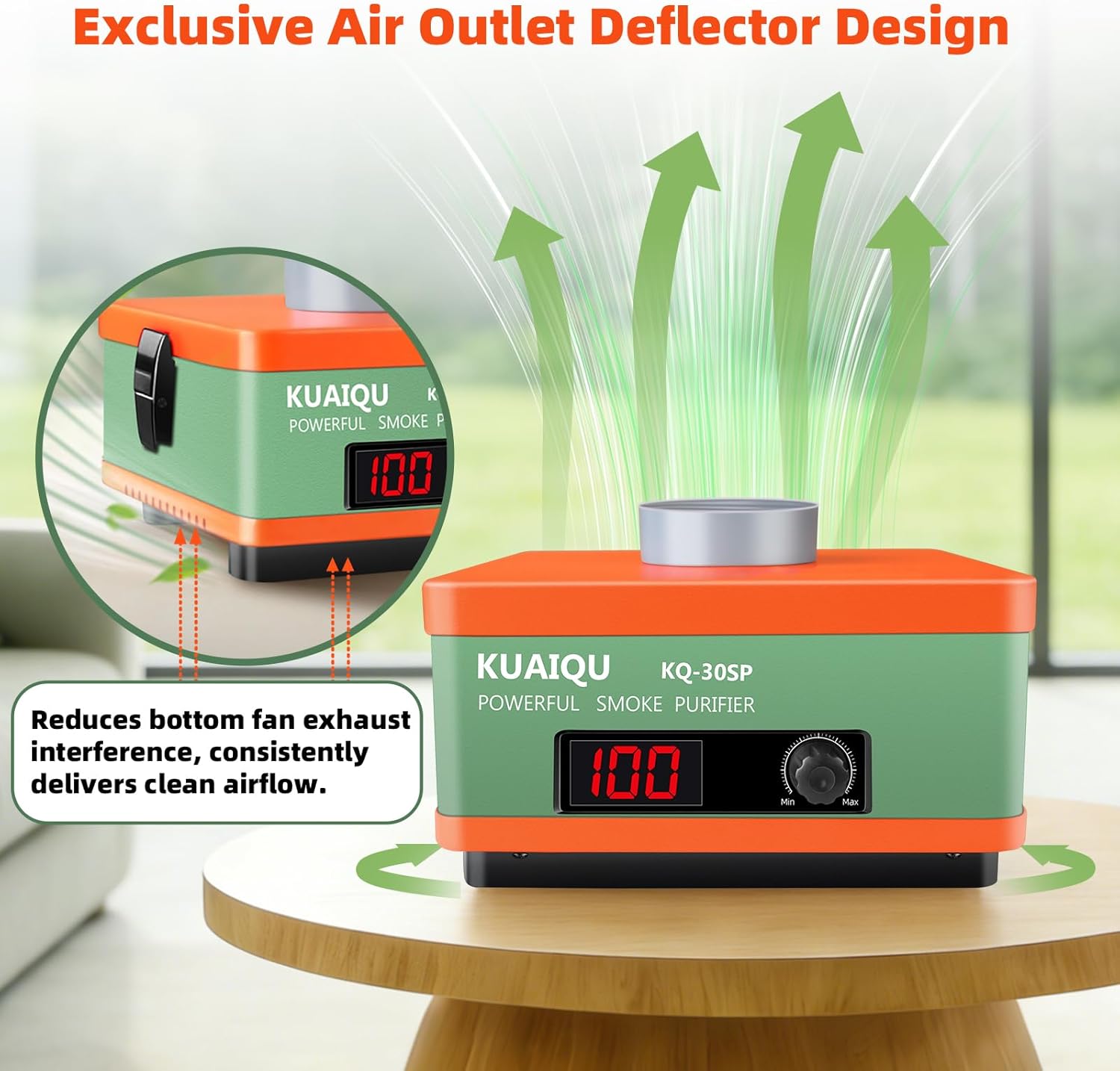 Solder Fume Extractor,2-in-1 HEPA & Activated Carbon Smoke Purifier with Smart Filter Reminder,Desktop Solder Smoke Absorber for Soldering,3D Printing,Nail Salon,Jewelry Making