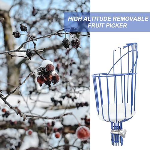 Miniatura 6 de Dispositivo desmontable para recolección de frutas, nueces de pecana, cesta de recogedor de frutas, cabeza de recogedor de frutas, herramienta de