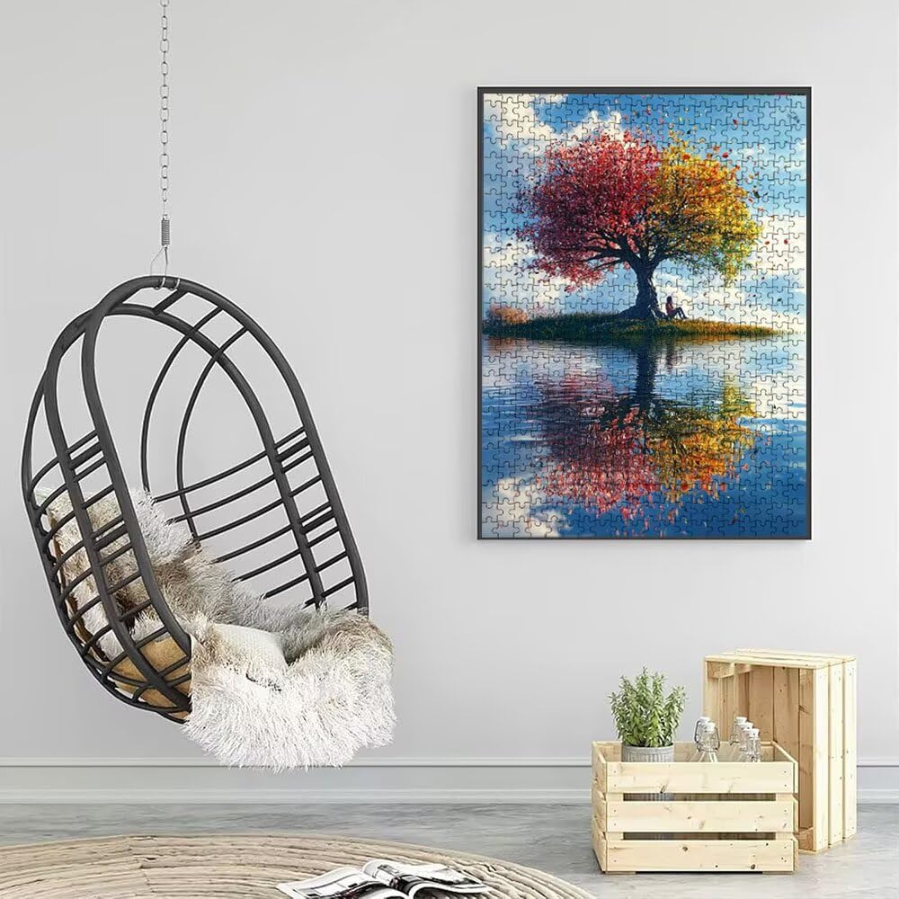 Puzzle 6000 Pezzi, Albero Donna 3D Puzzle per Adulti Impegnativo, Educa Puzzles Artistico, Divertente E Stimolante Puzzles Decorativo per La Famiglia, Regalo e Decorazione Pareti DX0YL6-845