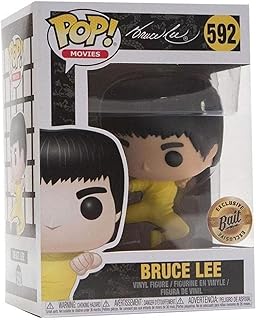 Funko Pop Li Xiaolong Memorial Edition Bruce Lee Kick Kick Coup limité des sondages LIFTOC DÉCORATION(# 592 Li Xiaolong)