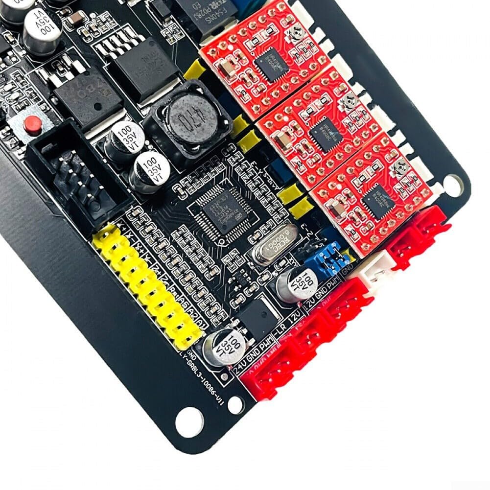 GRBL Carte de contrôle, CNC 3018/2418/1610 3 axes moteur pas à pas double axe Y USB Carte contrôleur pour routeur CNC GRBL