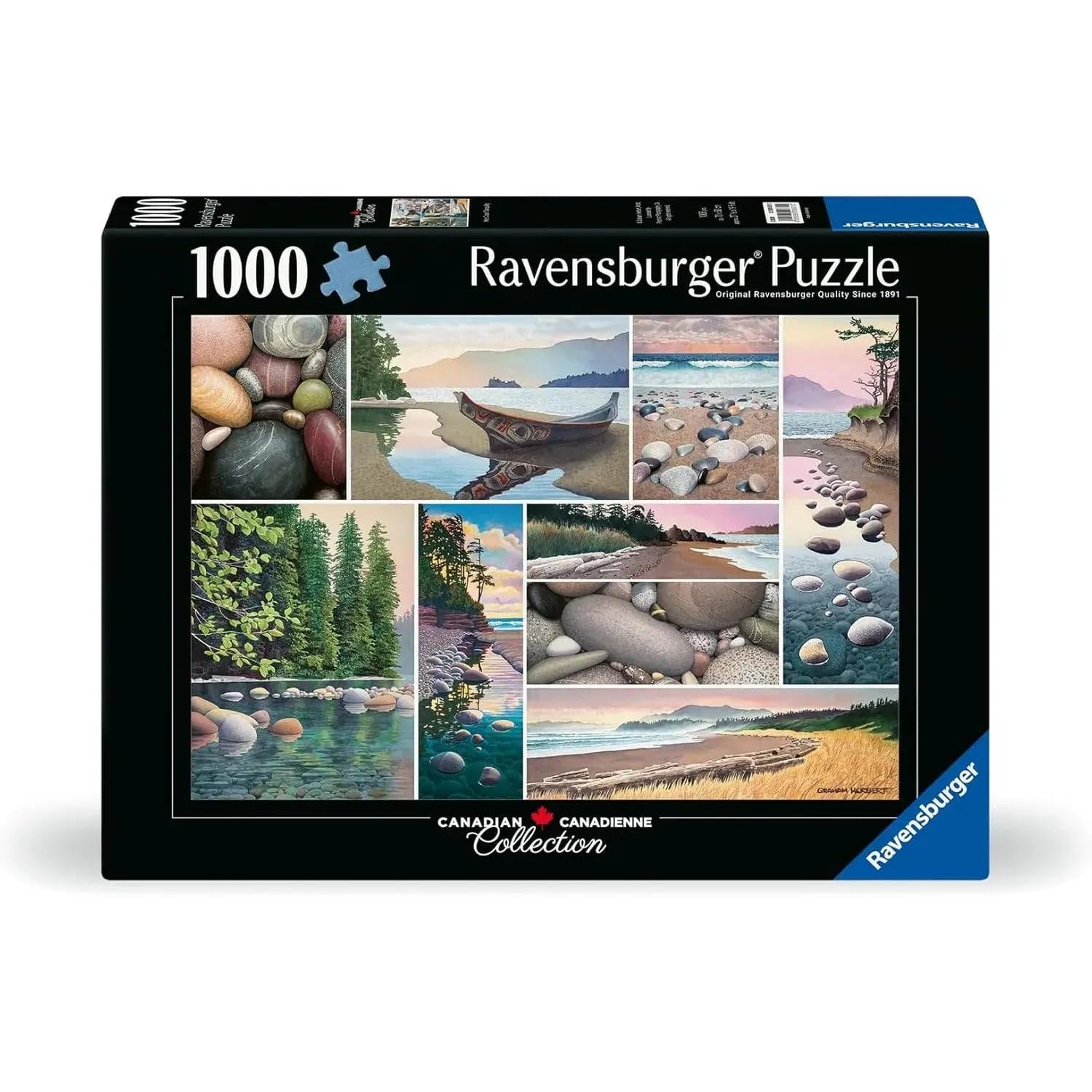 Ravensburger West Coast Tranquility 1000 Piece Jigsaw Puzzle for Adults - 12000631 - Handcrafted Tooling, Made in Germany, Every Piece Fits Together Perfectly