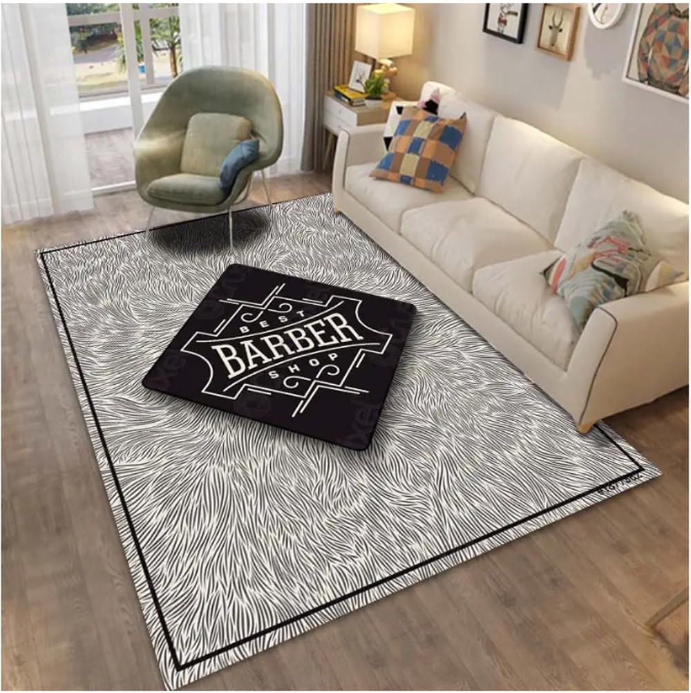 Tapis de sol rétro antidérapant pour sécuriser et embellir le salon