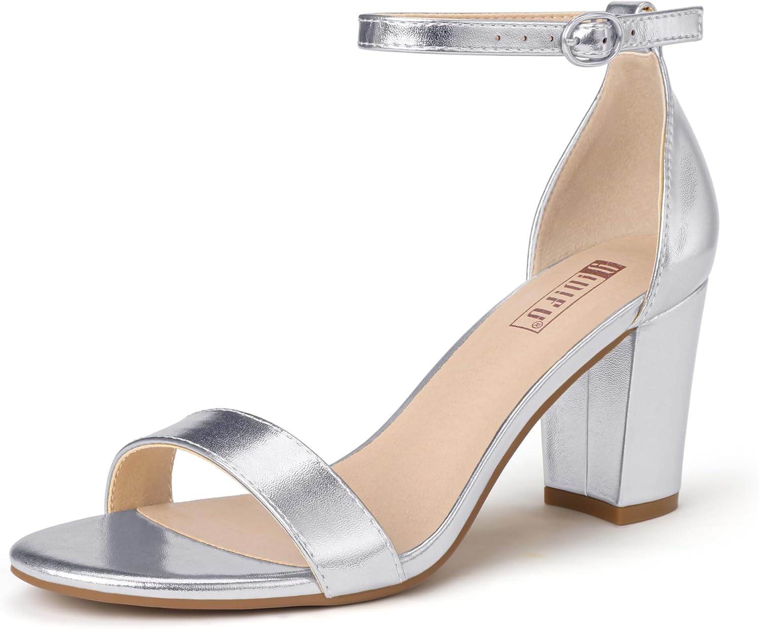 IDIFU Women's 3 Inch Heel Sandals for Women