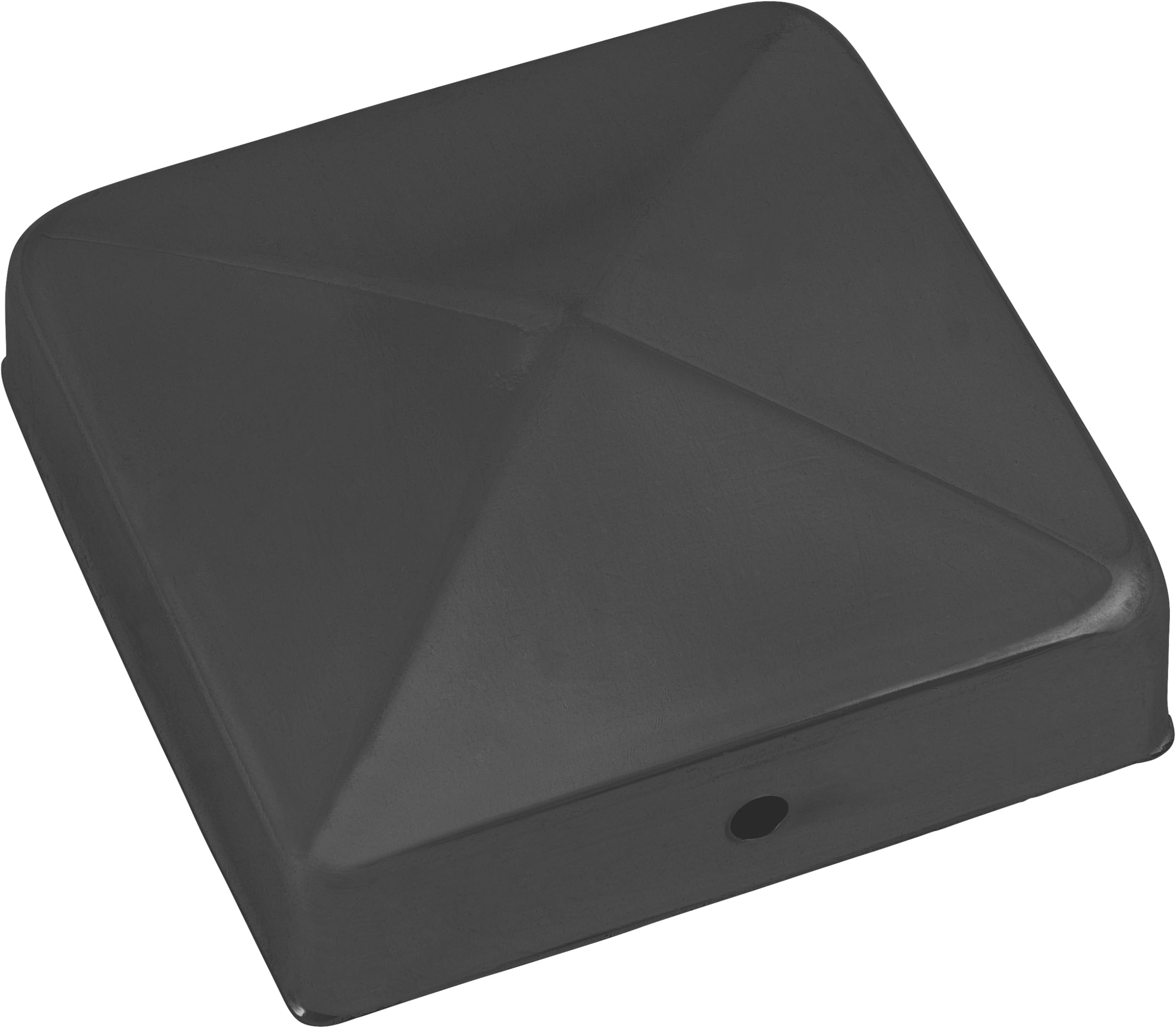 Pfostenkappe Anthrazit Für 90x90 Mm Pfosten – Abdeckkappe Aus Kunststoff | Grau/schwarz, Pyramidenförmig