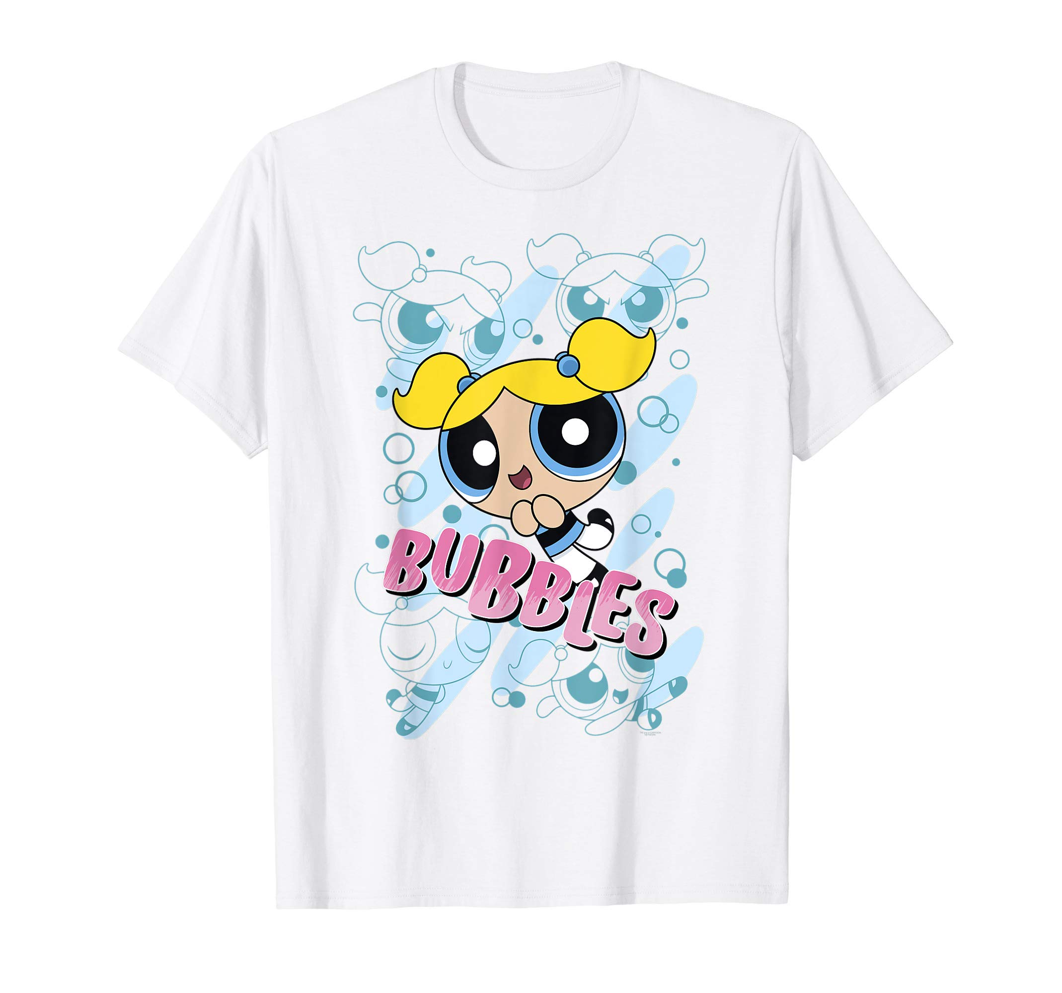 CN The Powerpuff Girls Bubbles Moves T-Shirt Small