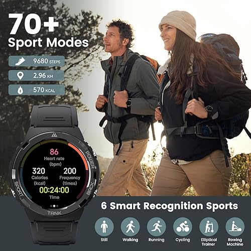 Miniatura 5 de KOSPET Reloj inteligente para mujer, resistente al agua hasta 164.0 ft, batería extra larga de 50 días, reloj de fitness con respuestahacer llamada,