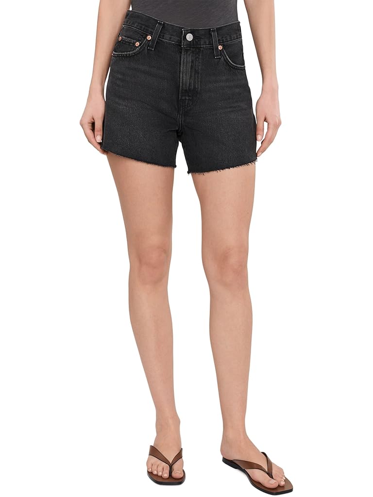 Black Levi's® Ribcage Short Zip