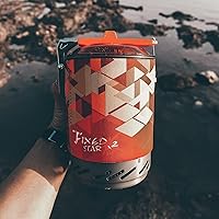 Vista 6 de Fire-Maple Fixed Star X2 - Sistema de estufa para mochileros y campamentos, equipo de cocina de propano al aire libre, juego de quemador de chorro