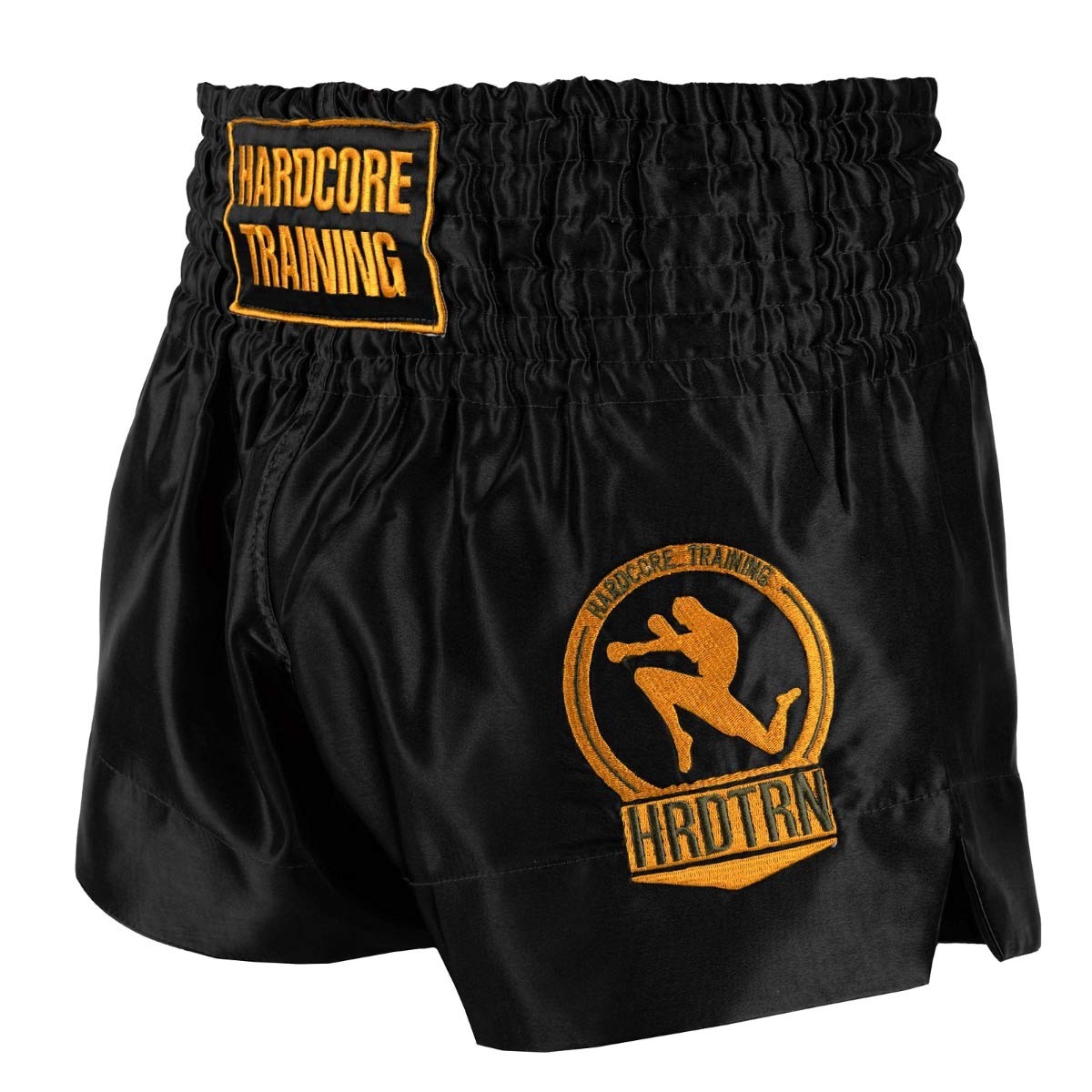 Hardcore Training Classiс Muay Thai Short Boxe Homme Noir Blanc Bleu Rouge Kickboxing Sparring MMA Combat Thaiboxe