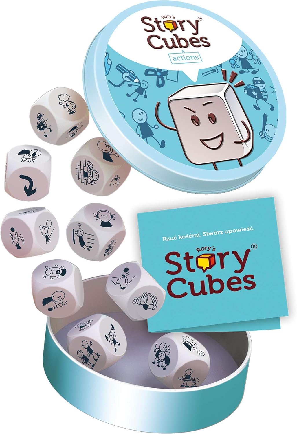 ZYZYZK Rebel, Game Story Cubes: Actions (New Edition)