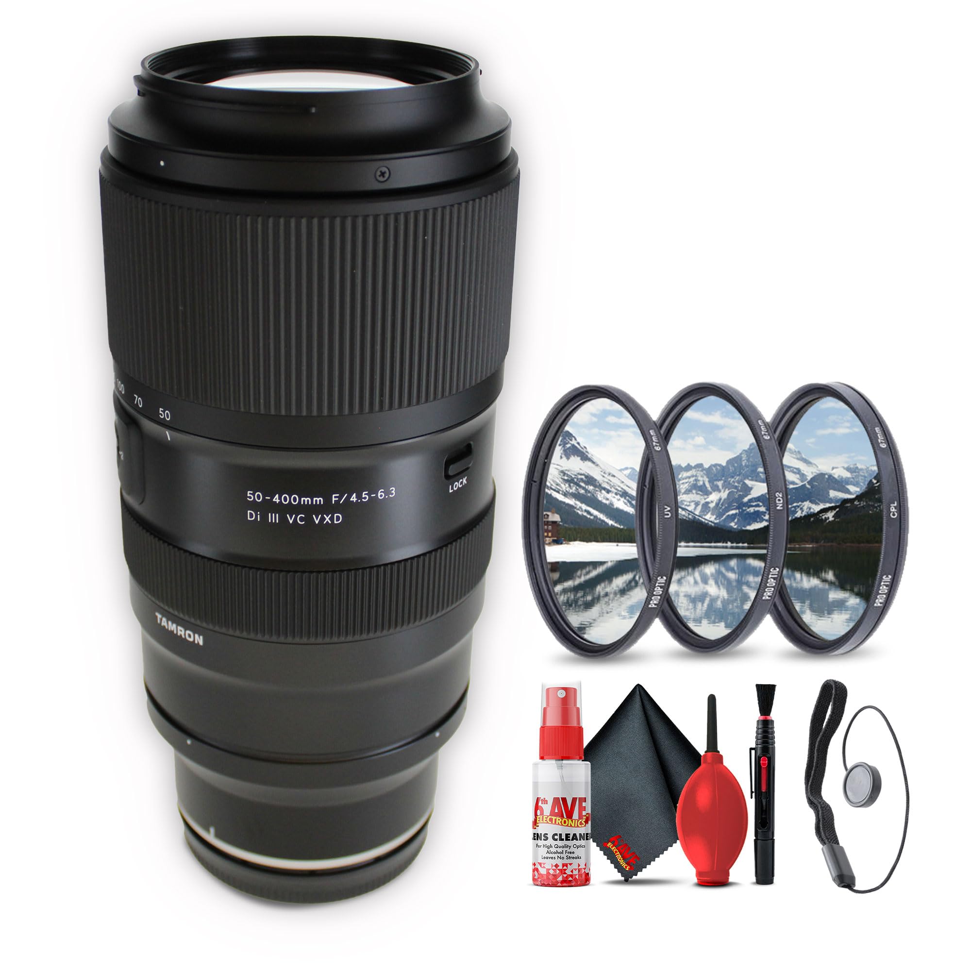 Amazon.com : Tamron 50-400mm f/4.5-6.3 Di III VC VXD Lens for