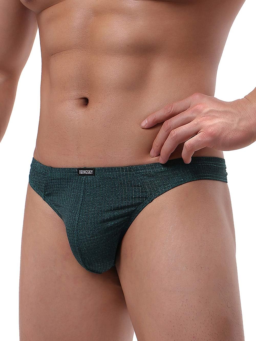 iKingsky Men's Stretch Thong Underwear Soft T-back Mens Under Panties - Image 3