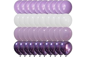 Gradient Purple Latex Balloons