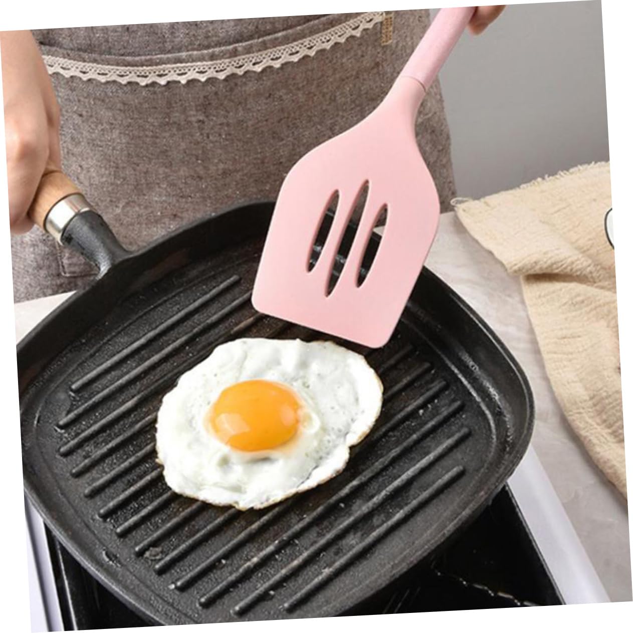 1satz Spatel Set Mit Holzgriff Teiliges Küchenutensilien Set Rosa Für Koch Und Backanwendungen Hitzebeständig Und Spülmaschinengeeignet