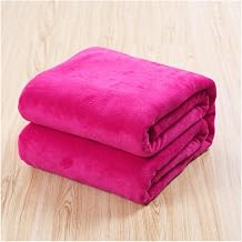 Solid Color Flannel Blanket Sofa/Bedding Throws Soft Plaids Winter Warm Flat Sheet 150 * 200cm 180 * 200cm 200 * 230cm 220 * 240cmLarge,180x200cm