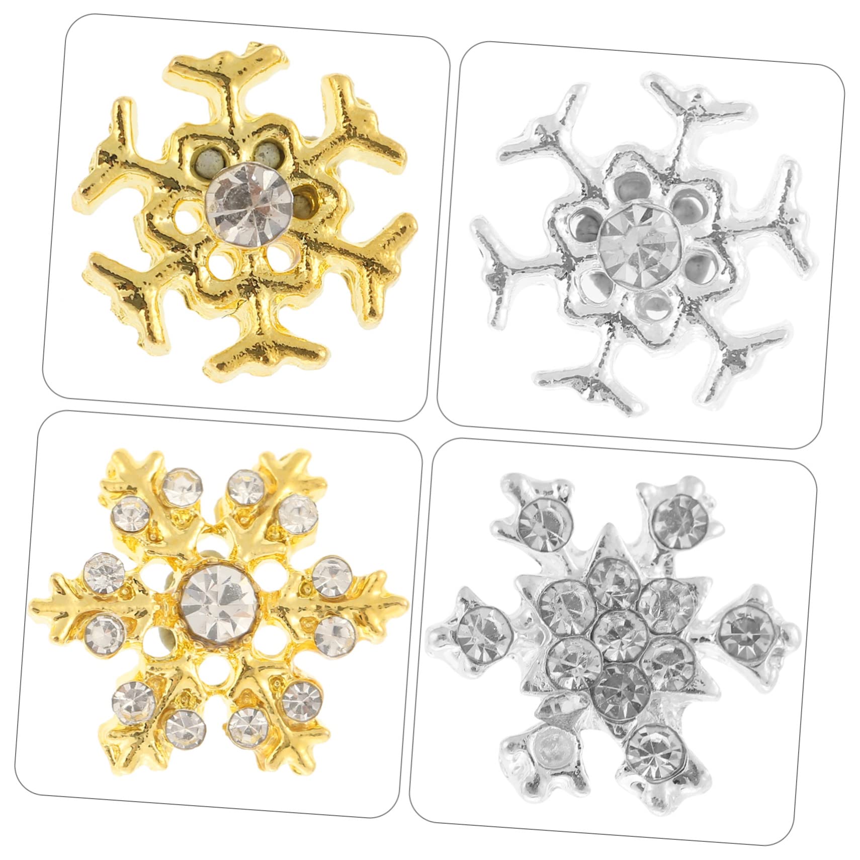 4 Set Decorazioni Per Unghie Stile Per Nail Art Resistenti All Usura Per Creazioni Te Manicure 40 Pezzi * 4