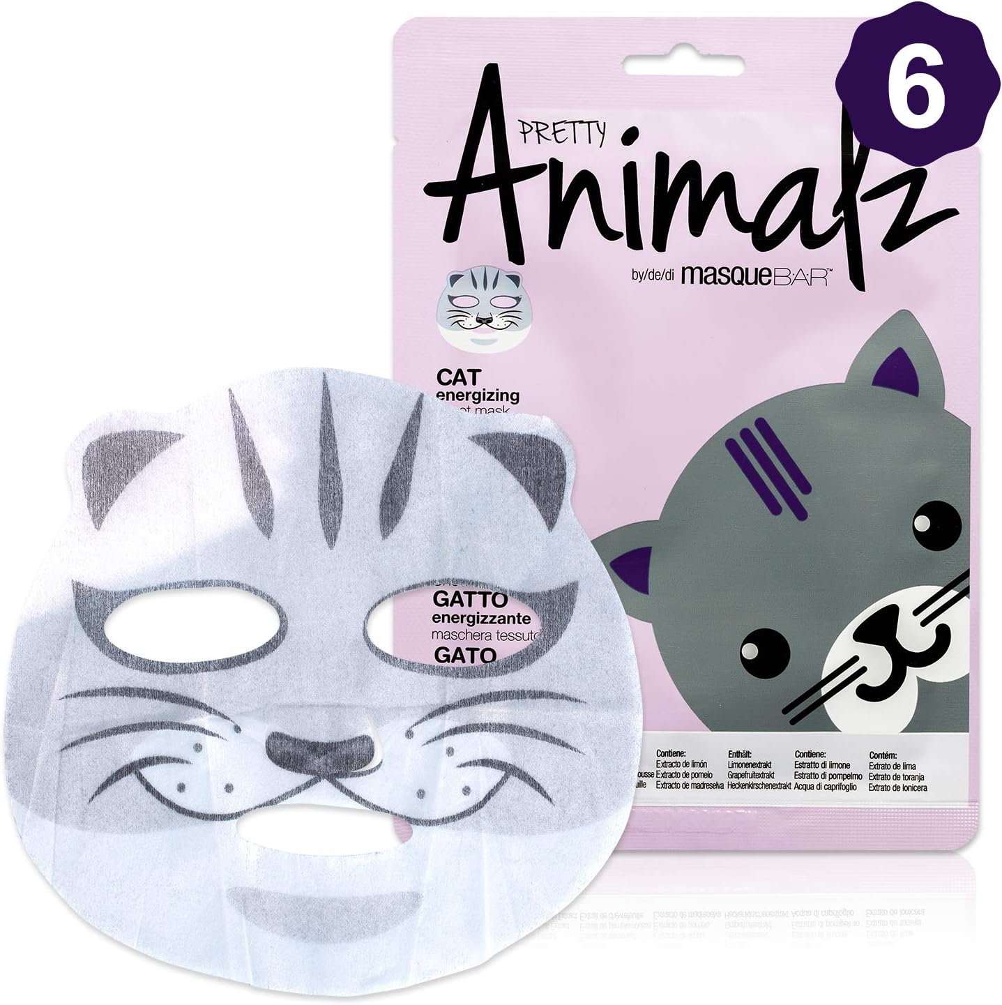 Pretty Animalz Cat Sheet Mask