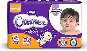 Cremer Fralda Hiper G 60 Unidades