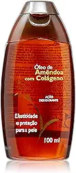 Óleo Corporal de Amêndoas com Colágeno, , Branco, 100 Ml, Muriel