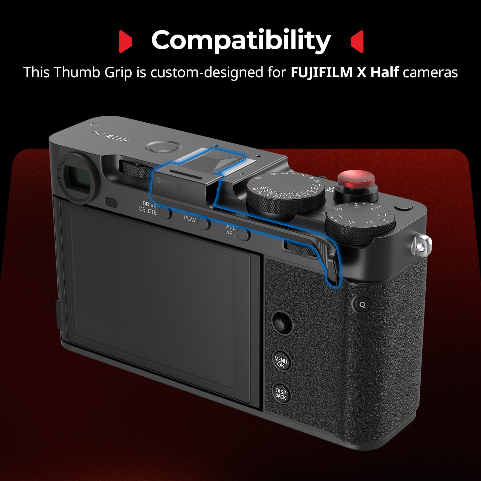 Amazon | SmallRig サムグリップ(ホットシューカバー付き)FUJIFILM X Amazon | SmallRig サムグリップ(ホットシューカバー付き)FUJIFILM X