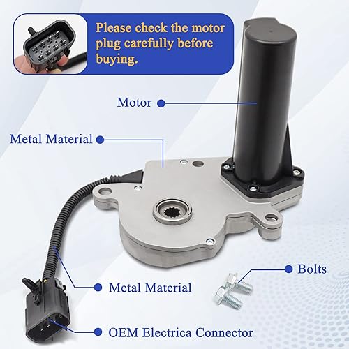 Miniatura 3 de Motor codificador de cambio de caja de transferencia 600-910 GM 4WD para Cadillac Escalade ESV EXT Chevy Avalanche 1500 Silverado 1500 2500 HD