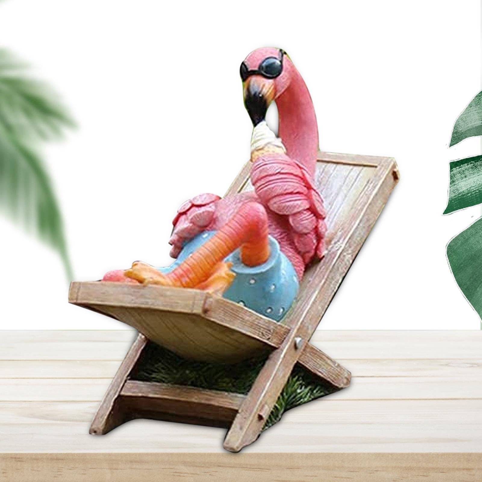 Flamingo Garden Statue Beach Flamingo Yard Art Ornament Garden