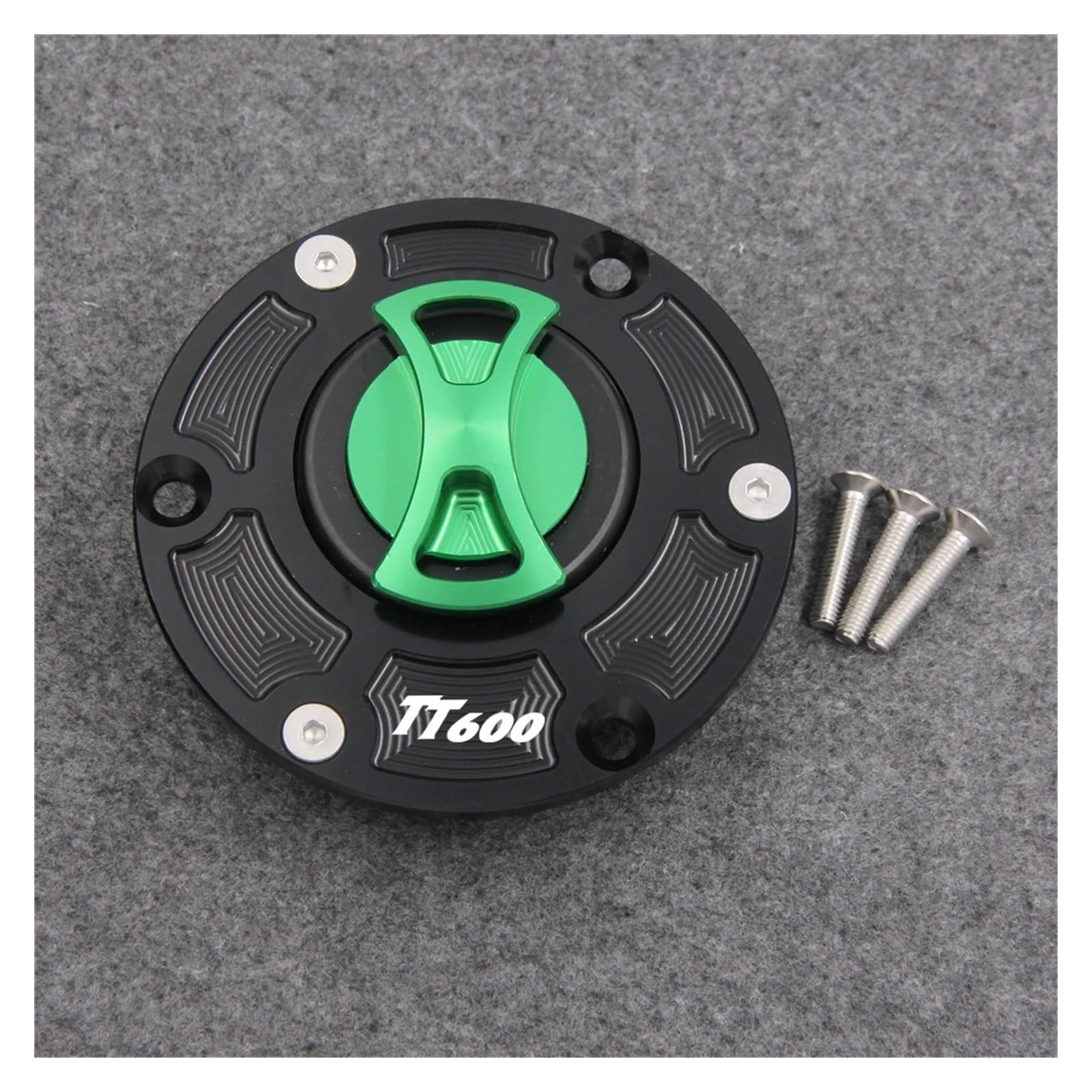 Tappo Serbatoio Tappo Serbatoio Coperchio Carburante Moto Per Triumph TT600 | Tappo Serbatoio Senza Chiave In Alluminio CNC Resistente Per Triumph TT600. Installazione Semplice