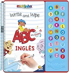 Escute e Aprenda! Escreva e Apague ABC com Sons (INGLÊS) (Escolinha Todolivro)