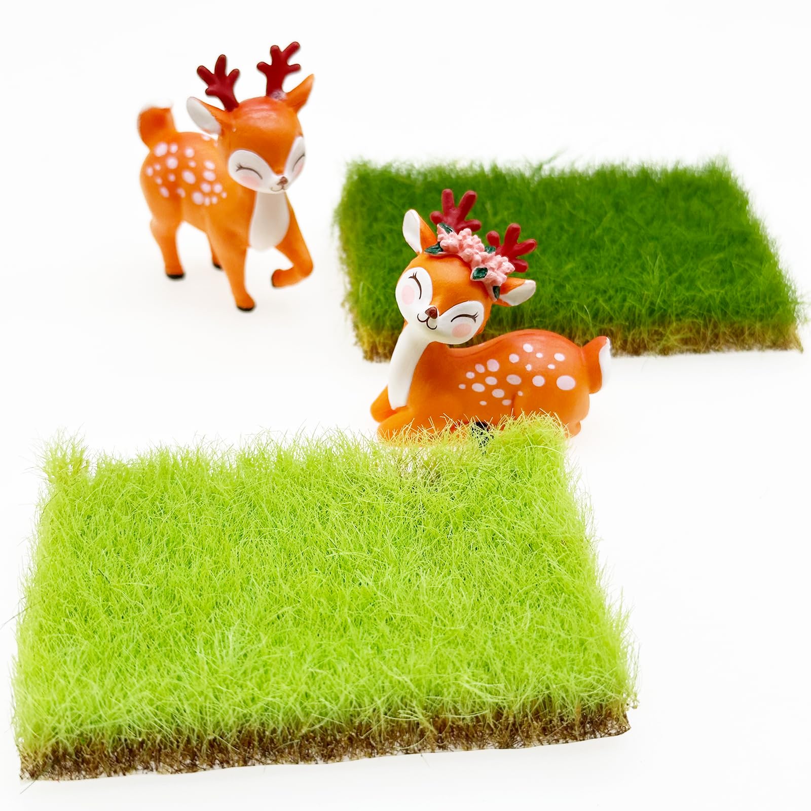 Attuslla 2 PCS Model Grass Tufts Resin Static Scenery Model - Image 3