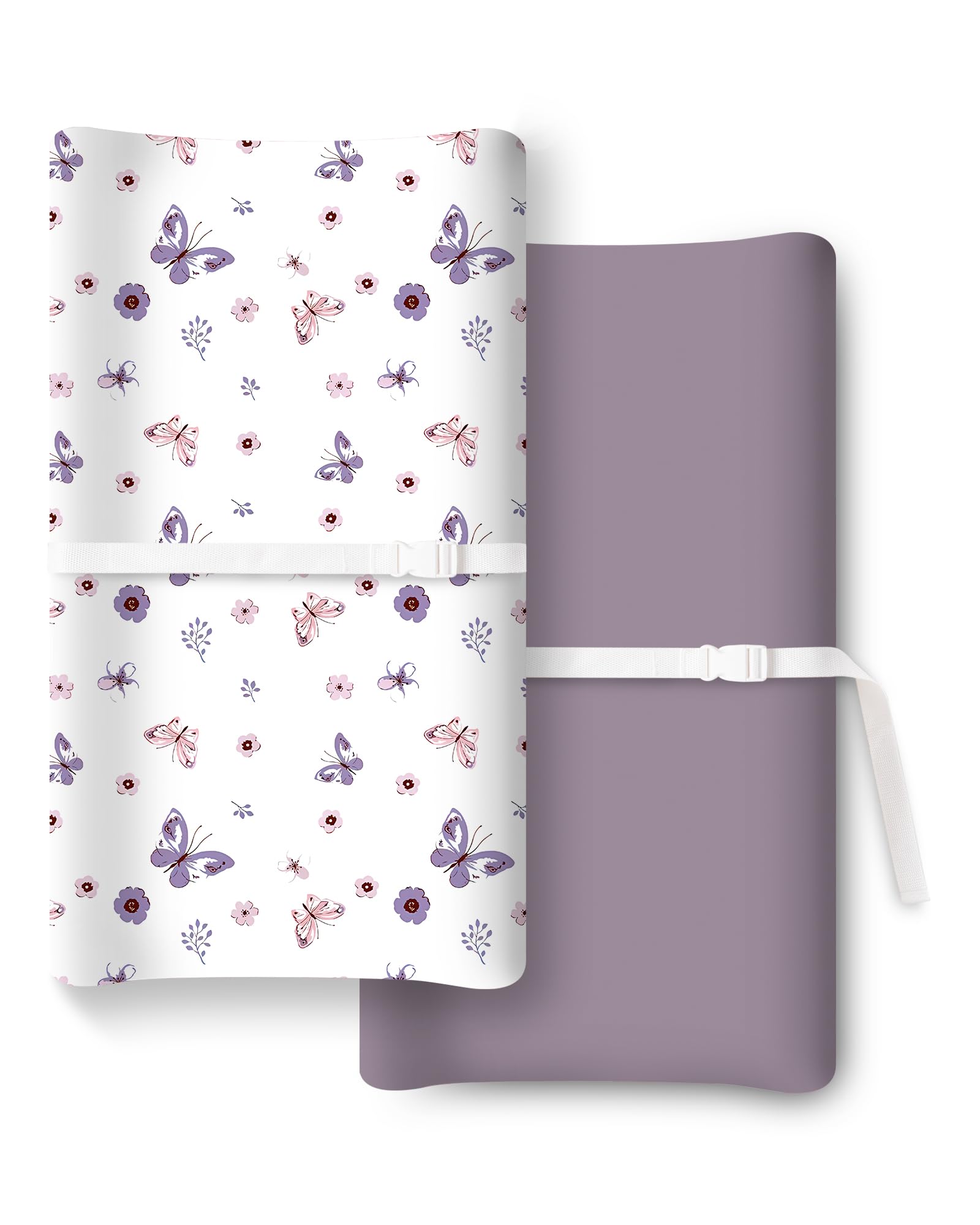 Extra Stretchy Changing Pad Cover, Ultra Soft Premium Jersey Knit Changing Pad Sheets, Unisex for Boys Girls, Fits All Standard Changing Tables/Dresser Tops - 2 Pack-image-48