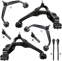 Vista 112 de Detroit Axle - Kit de suspensión frontal de 8 piezas para Dodge Journey 2009-2015, 2 brazos de control inferiores, 2 rótulas, 2 varillas