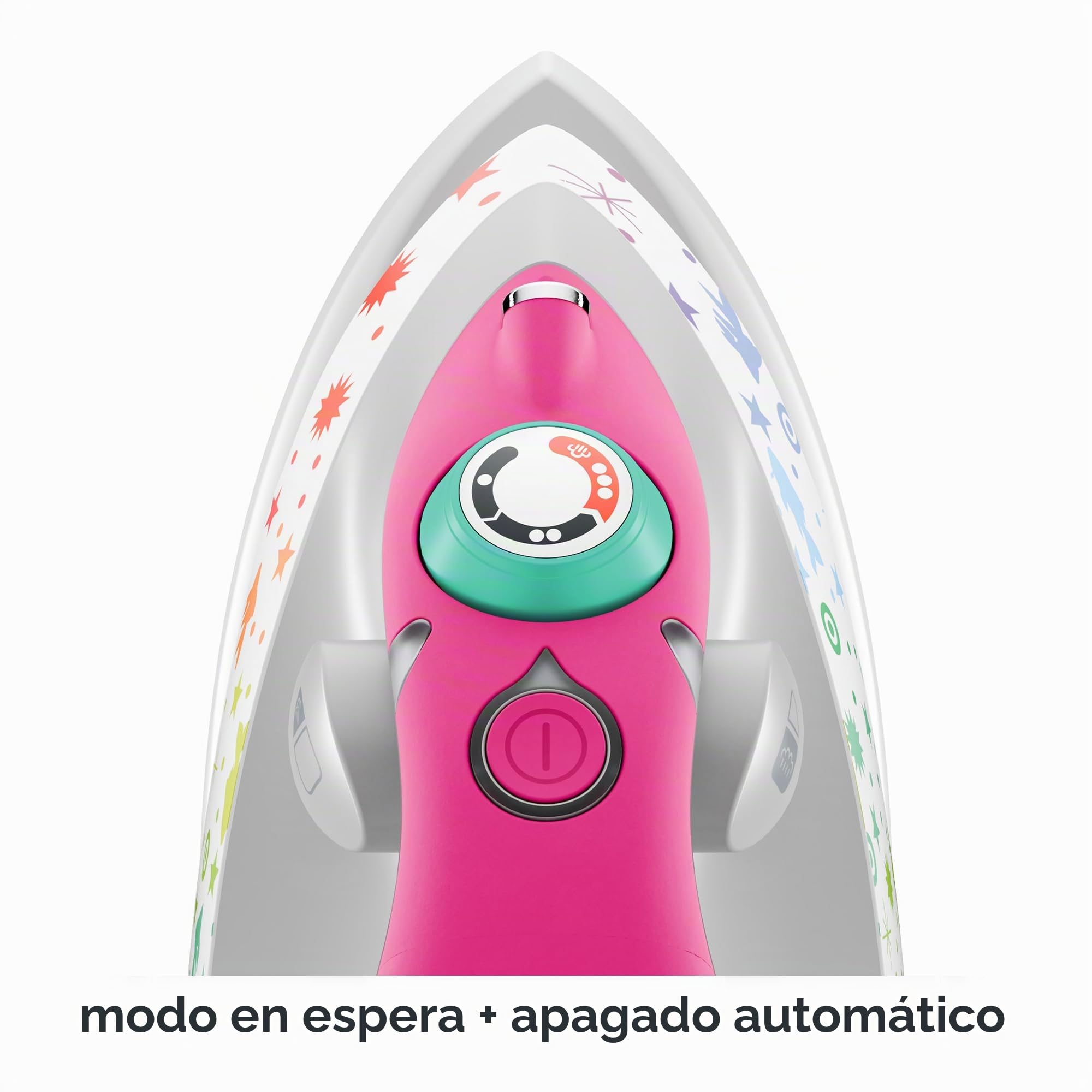 M3Pro Textile Compact Fabric Project Plancha de vapor con soporte para plancha caliente Solemate, Tula Pink