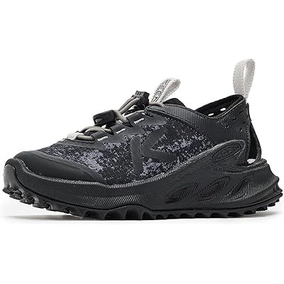 KEEN Kids Zionic ADV Sandals (Toddler/Little Kid) black/steel grey