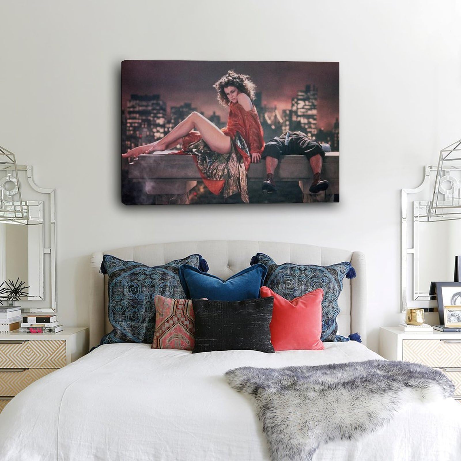 Poster Su Tela Con Cornice Sigourney Weaver, Formato 20x30 Cm, Opera D'arte Moderna Per Camera Da Letto, Soggiorno O Home Cinema
