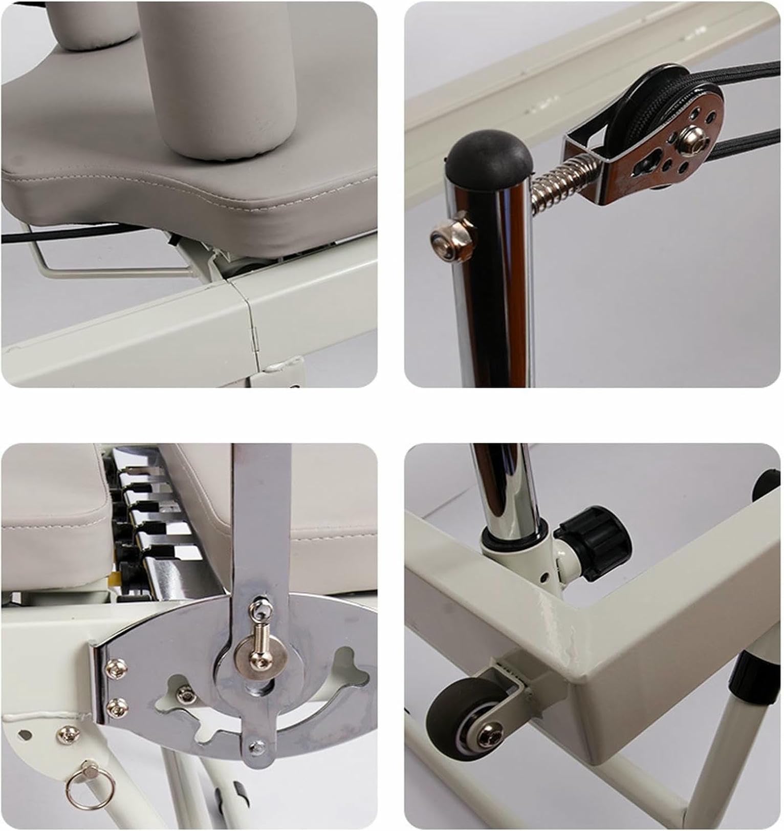 Reformer Pieghevole per Pilates, Macchina per Pilates Multiuso, per Attrezzature per Allenamento A Casa Progettate Ergonomicamente
