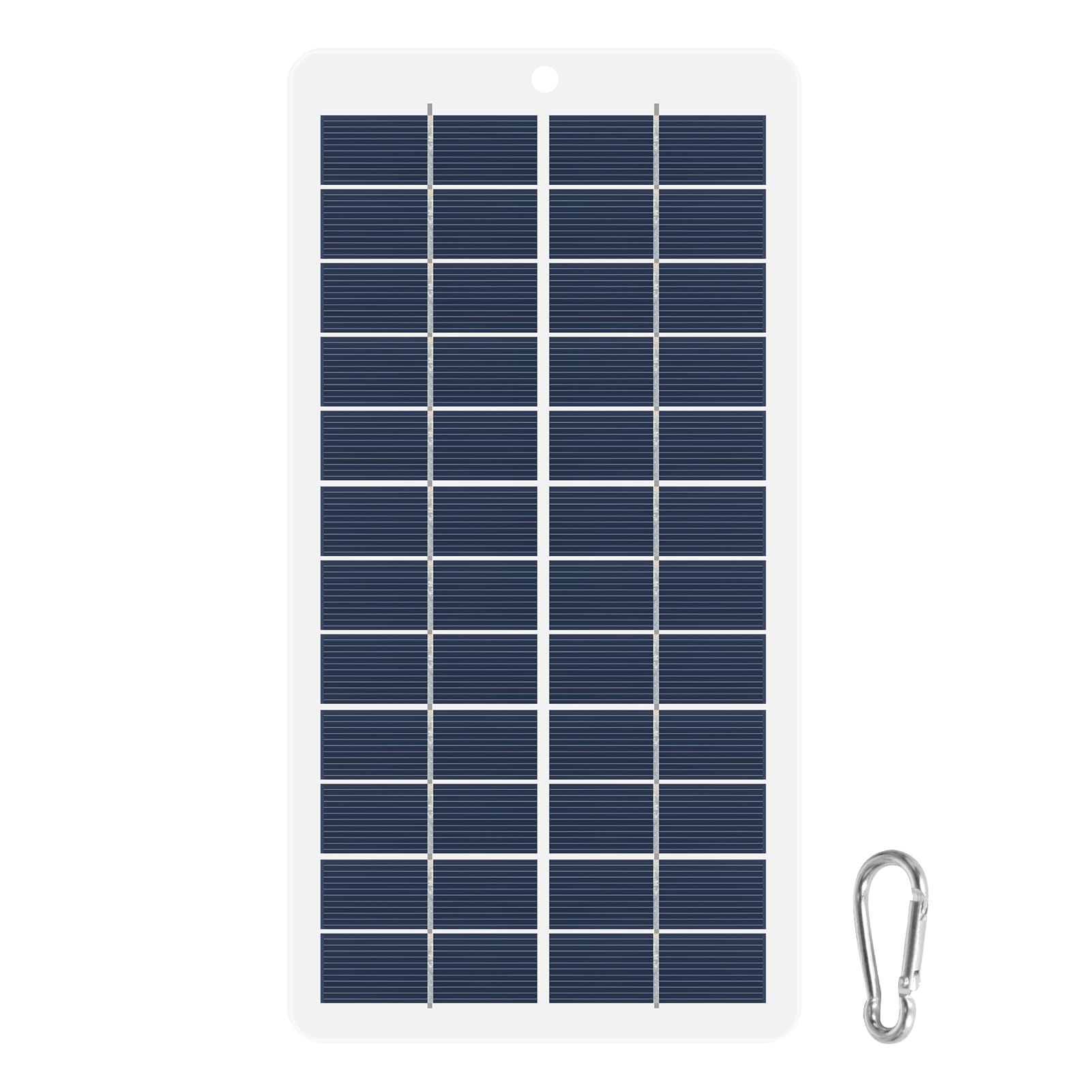 Jadeshay Solar Panel 12V 10W Solar Cells Battery Charger with DC5.5 Connector Polysilicon Silicon Waterproof Portable Power for Camping Climbing Hiking Garden Lights Outdoor Travel