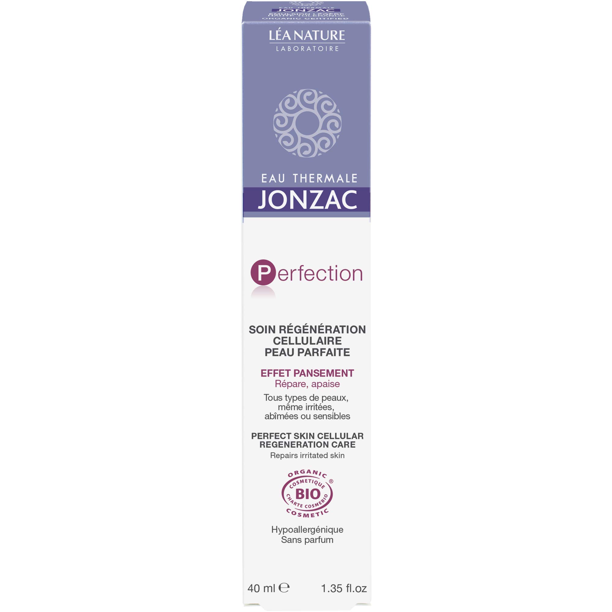 Eau Thermale Jonzac Organic Cosmetic Perfection Perfect Skin Cellular Regeneration Care Cream, 40 ml