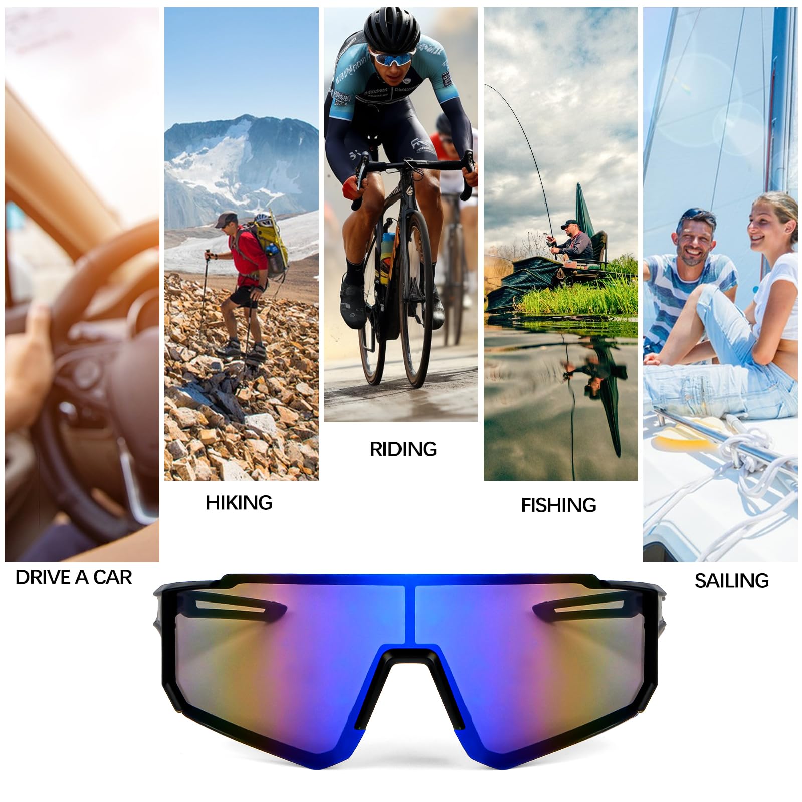 Occhiali da Ciclismo Polarizzati