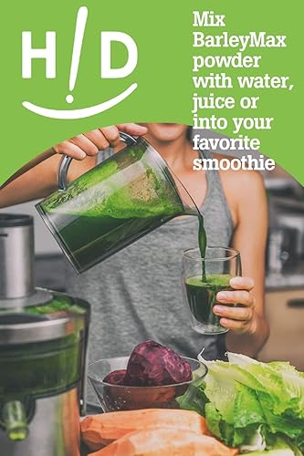 Miniatura 4 de Hallelujah Diet Organic BarleyMax - Jugo de hierba de cebada y jugo de alfalfa en polvo, fórmula vegana, suplemento dietético a base de plantas,
