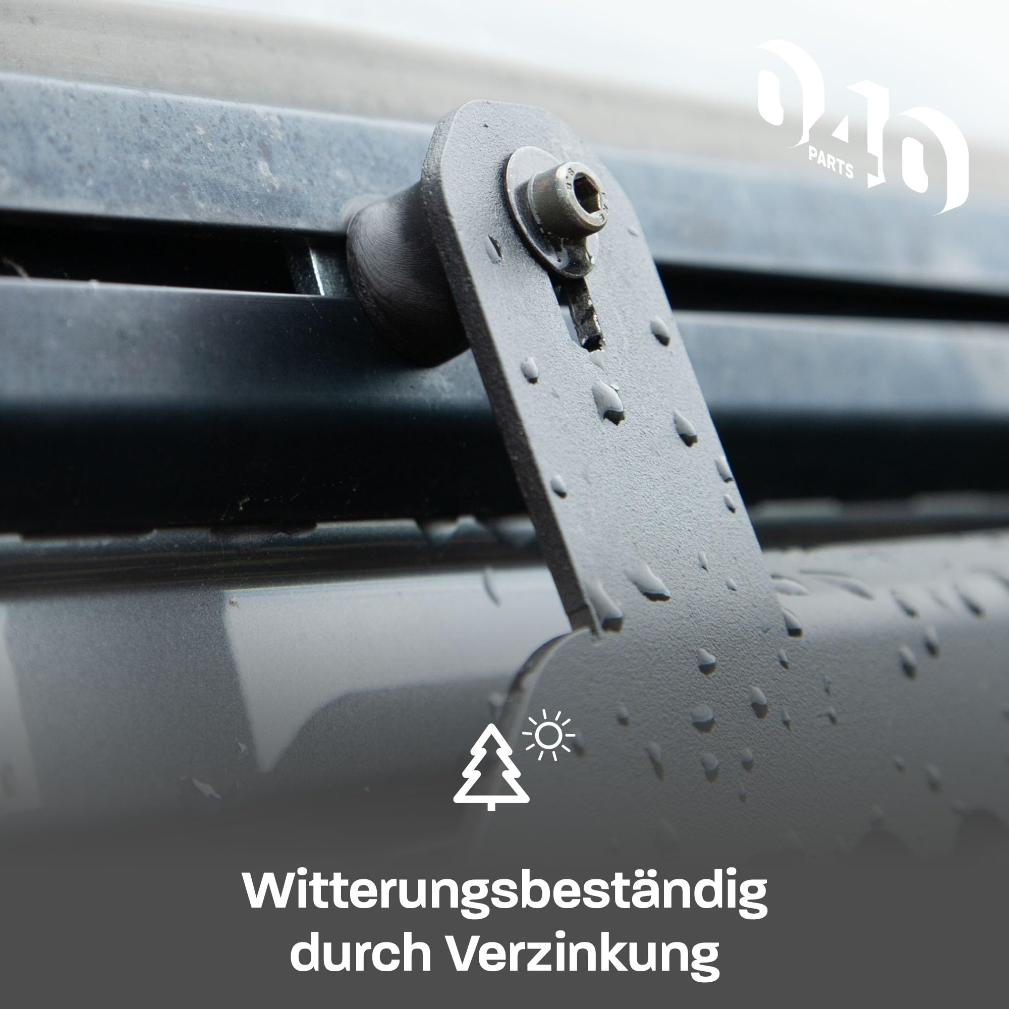 stalowe kliny do Keder dla VW T5 T6 T6.1 California z gwintowanym kołkiem M5 – do prowadnicy Keder i listwy Keder